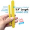 CraftySticks 6 Inch Jumbo Wood Popsicle Sticks for Crafts and STEM Learning